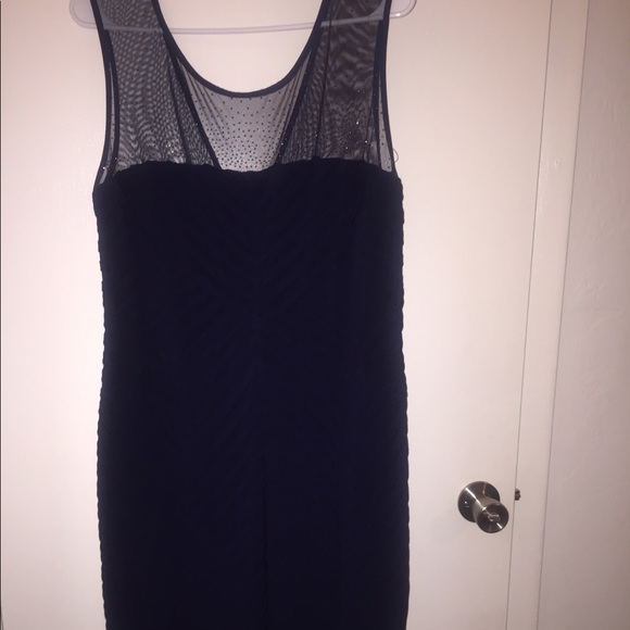 Calvin Klein Dresses & Skirts - Navy Calvin Klein Ribbed Dress